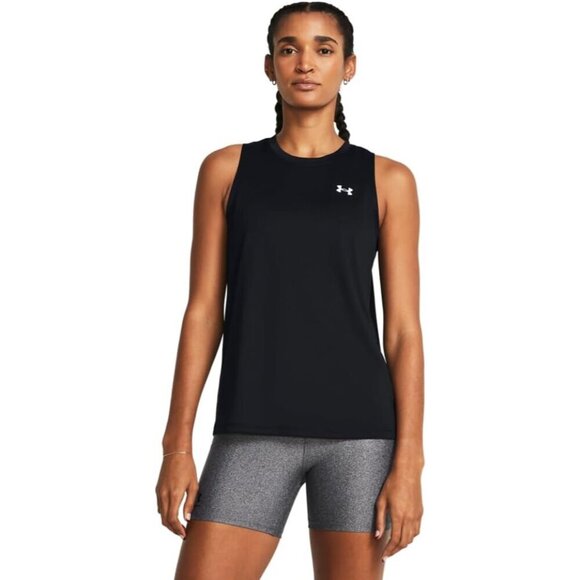 Tops - Womens Tech Tank Top Polyester Sleeveless Workout Training Athletic